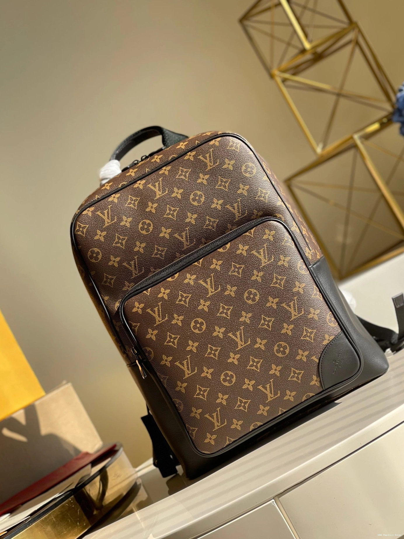 Aaa replica bags BACKPACK VUITTON LOUIS DEAN 0719